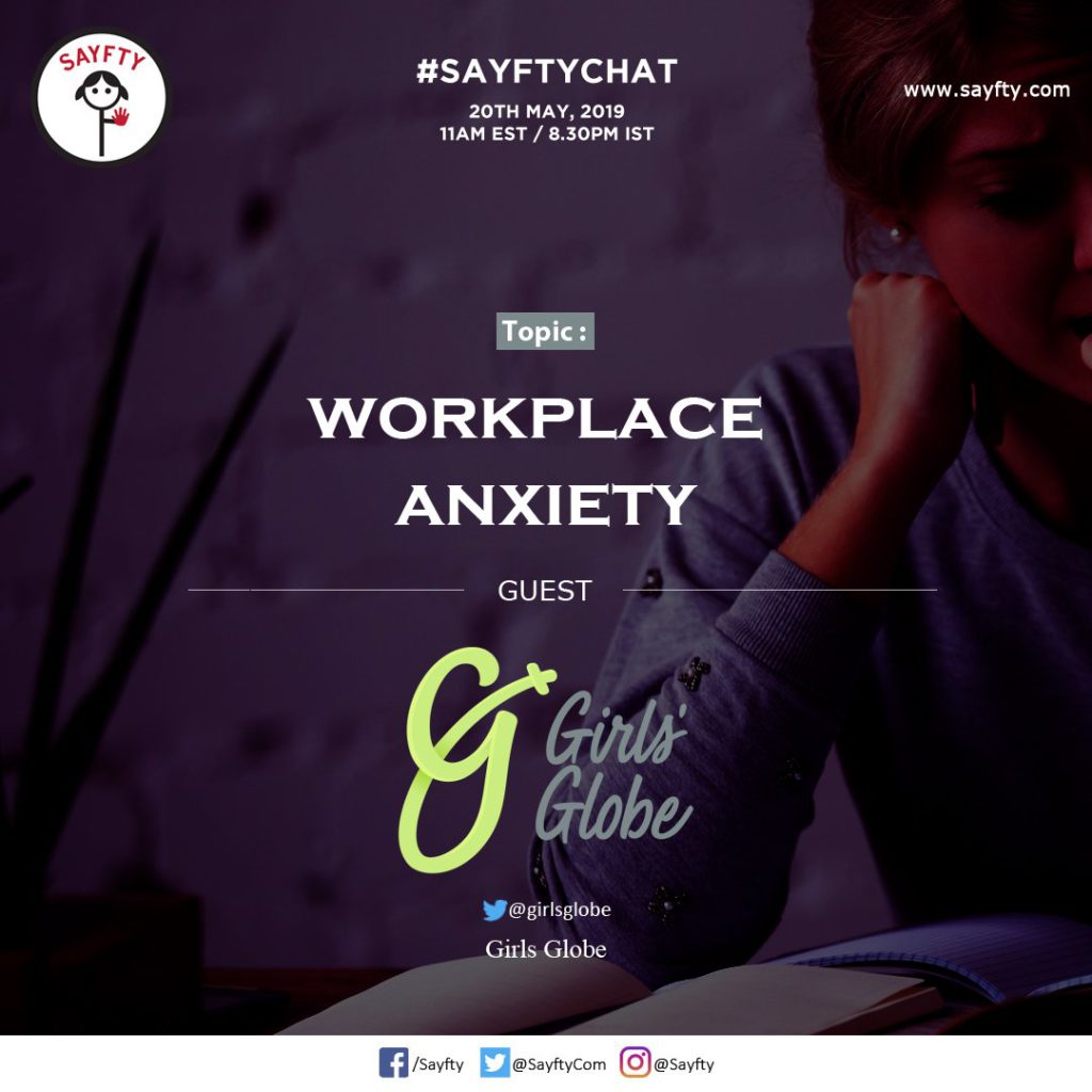 anxiety in the workplace conversation with girls globe